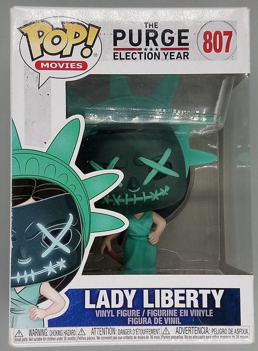 807 Lady Liberty - The Purge Election Year - Funko POP - Box Damaged
