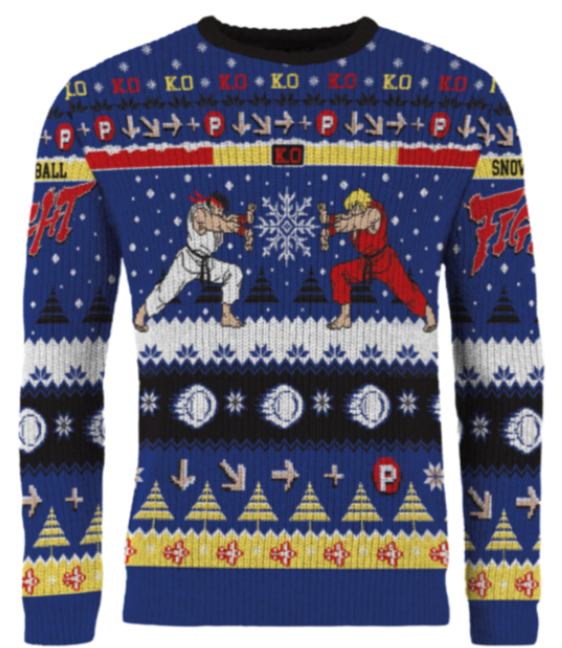 Street Fighter: Christmas Jumper (Size: M) AAA Merchandise