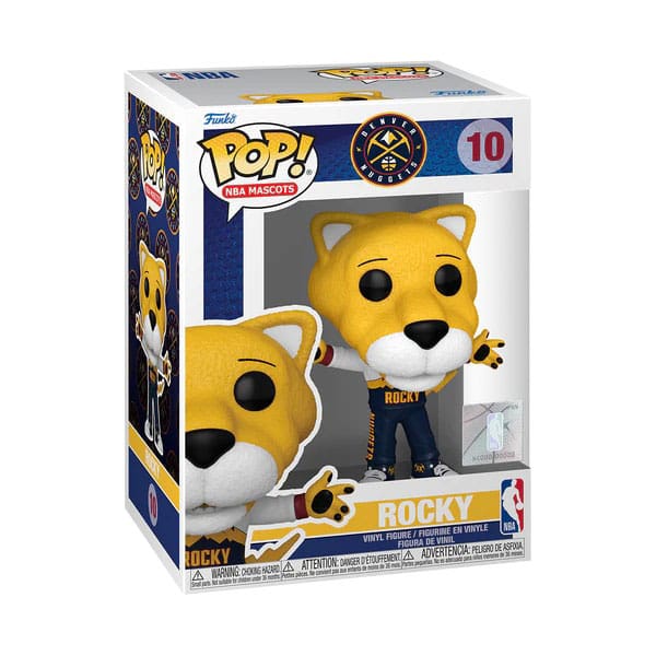 10 Rocky - NBA Mascots - Denver Funko POP - Brand New