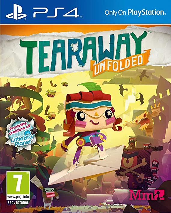Tearaway Unfolded for Sony PlayStation 4 (PS4) PlayStation