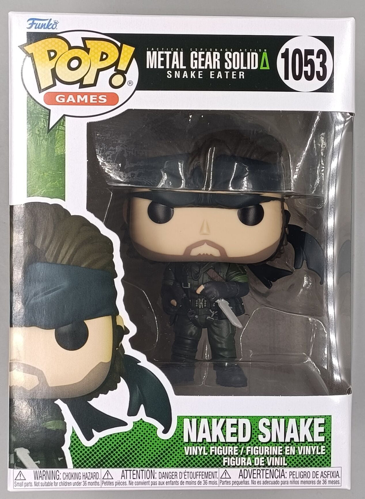 1053 Naked Snake - Metal Gear Solid Snake Eater Funko POP - Brand New Funko