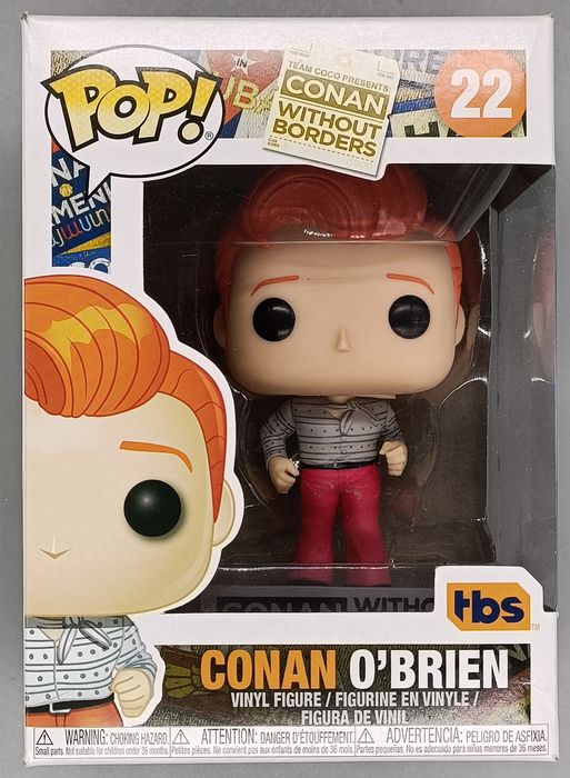 22 Conan O'Brien (K-Pop) - Conan - Funko POP - Box Damaged Funko