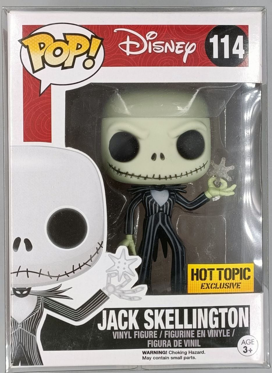 114 Jack Skellington (Snowflake) - Disney The Nightmare Before Christmas Funko POP