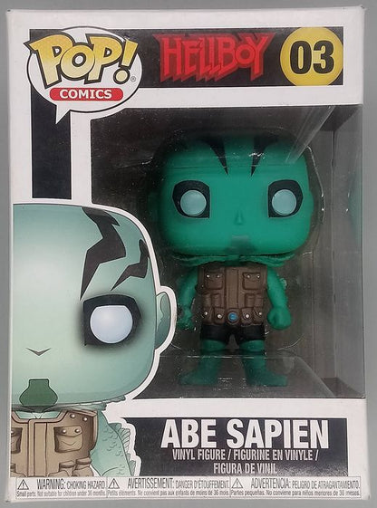 03 Abe Sapien - Comics Hellboy - Box Damaged Funko POP Funko