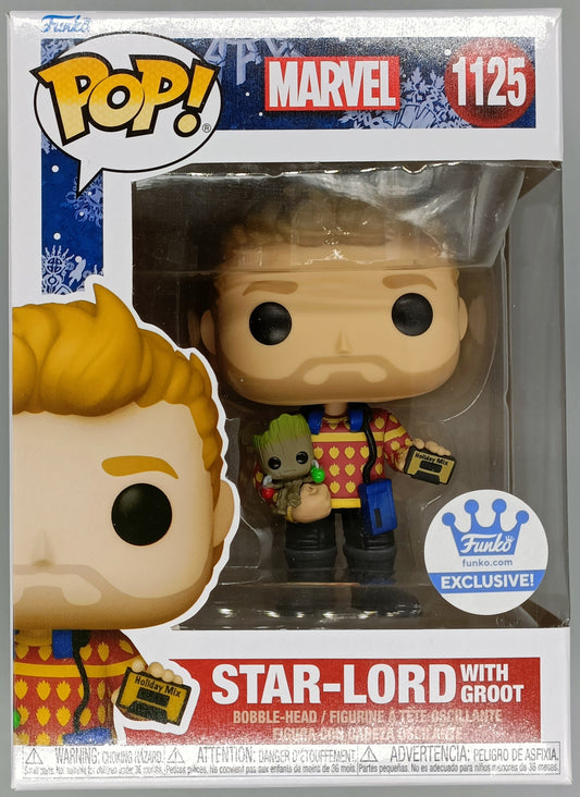 1125 Star-Lord (with Groot) Marvel Guardians of the Galaxy Funko POP Funko