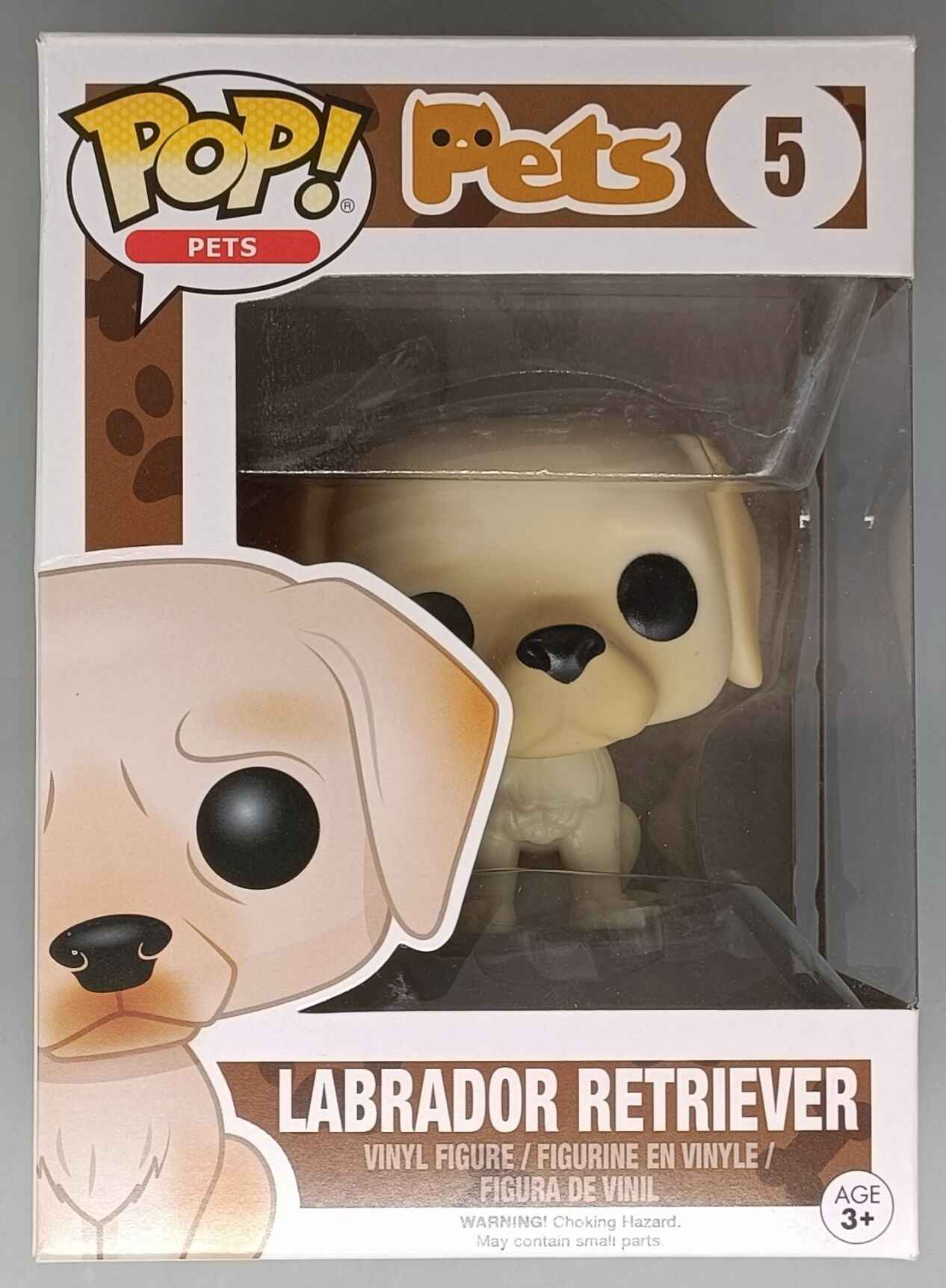 05 Labrador Retriever (Golden) - Pets - Funko POP - Box Damaged