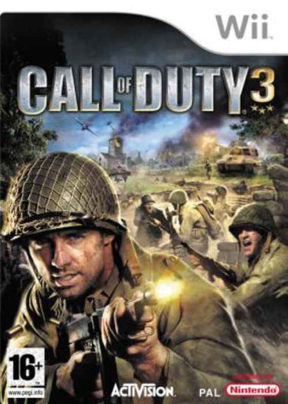 Call of Duty 3 for Nintendo Wii/Wii-U Nintendo