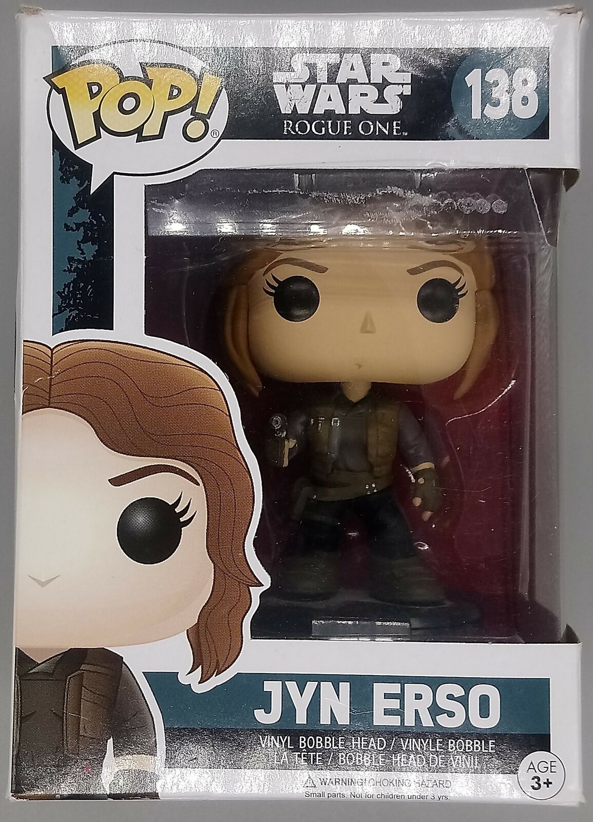 138 Jyn Erso - Star Wars - Rogue One - Box Damaged Funko POP Funko