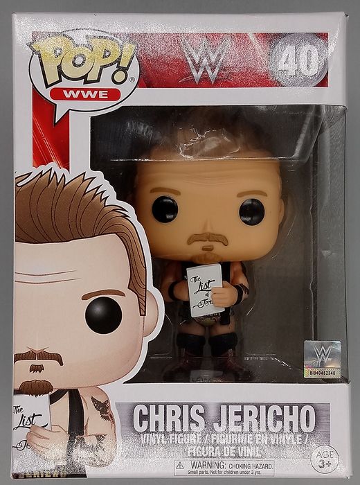 40 Chris Jericho - WWE - Box Damaged Funko POP Funko