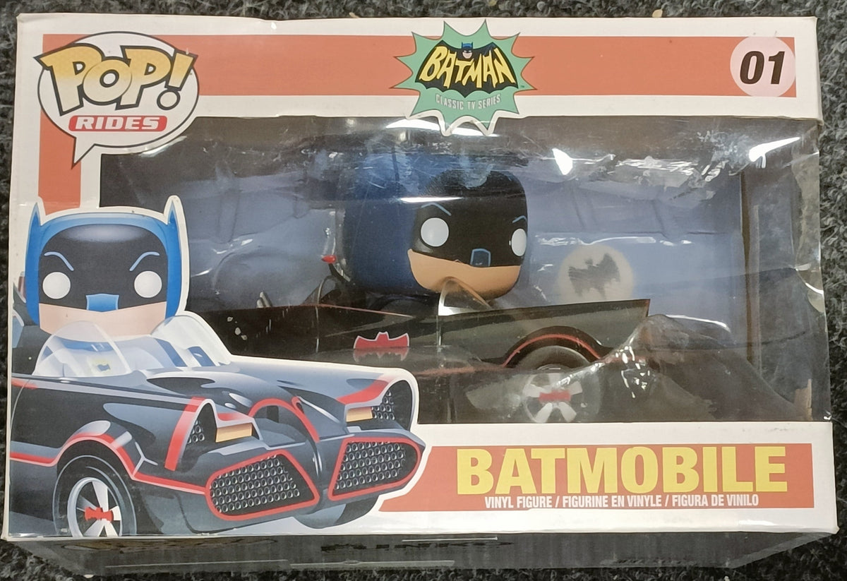 01 Batmobile - DC Batman Classic TV Series - Box Damaged Funko POP Funko
