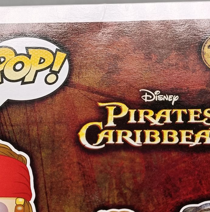 172 Captain Jack Sparrow Disney Pirates of the Caribbean Damaged Box Funko POP