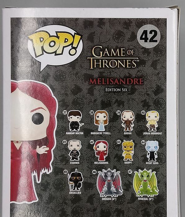 42 Melisandre - Game of Thrones - Box Damaged Funko POP