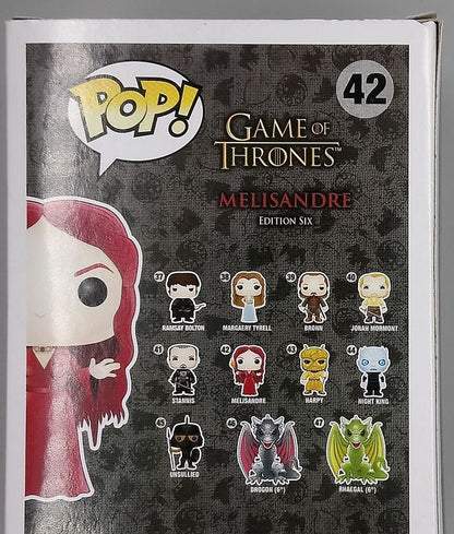 42 Melisandre - Game of Thrones - Box Damaged Funko POP