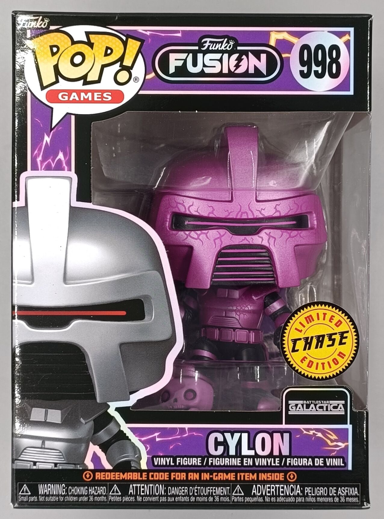 998 Cylon - Chase - Battlestar Galactica - Funko Fusion Funko POP - Brand New