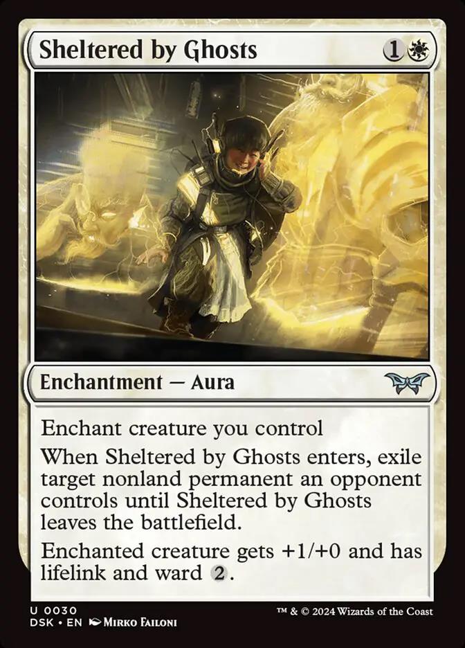 30 - Sheltered by Ghosts - Duskmourn: House of Horror - Normal