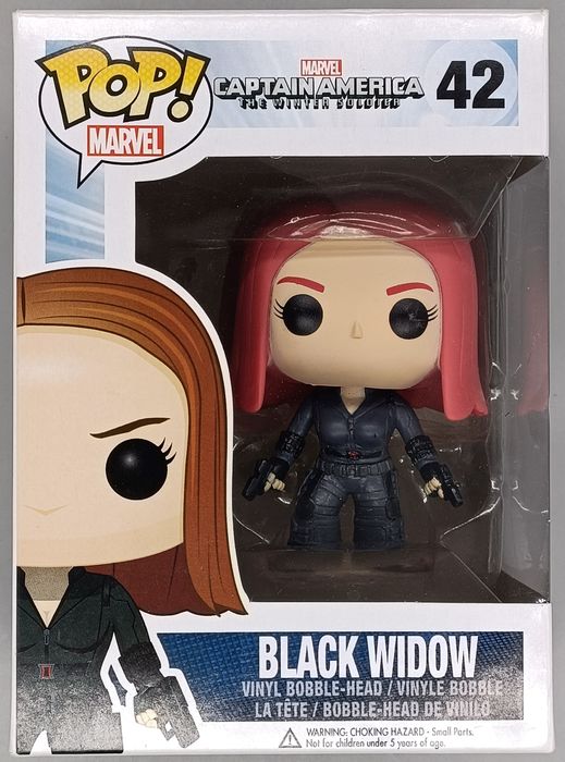 42 Black Widow - Marvel Captain America 2 Wint - Box Damaged Funko POP Funko