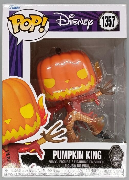 1357 Pumpkin King - Disney The Nightmare Before Christmas - Box Damaged Funko POP Funko