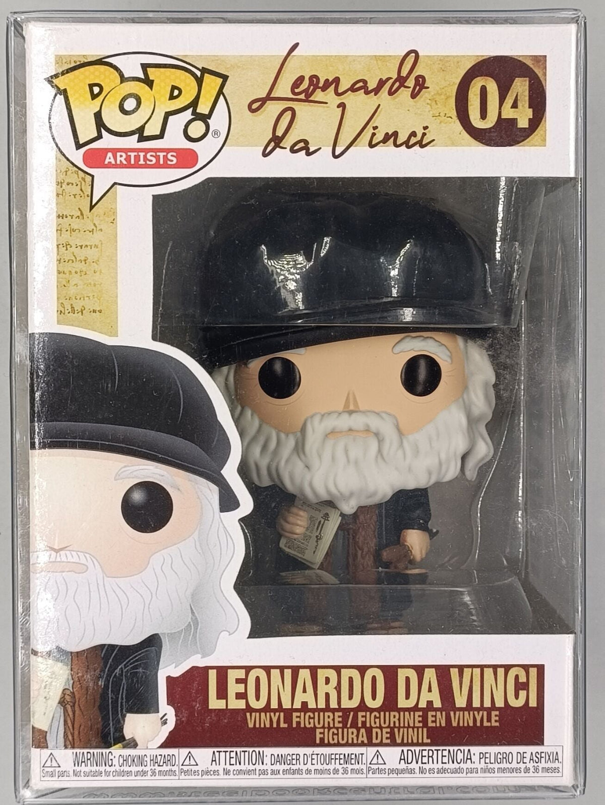 04 Leonardo da Vinci - Artists Funko POP Funko