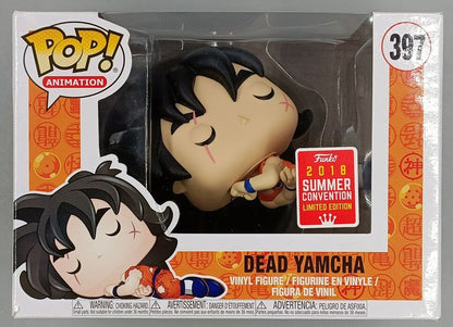 397 Dead Yamcha - Dragon Ball Super - 2018 Con -Box Damaged Funko POP Funko