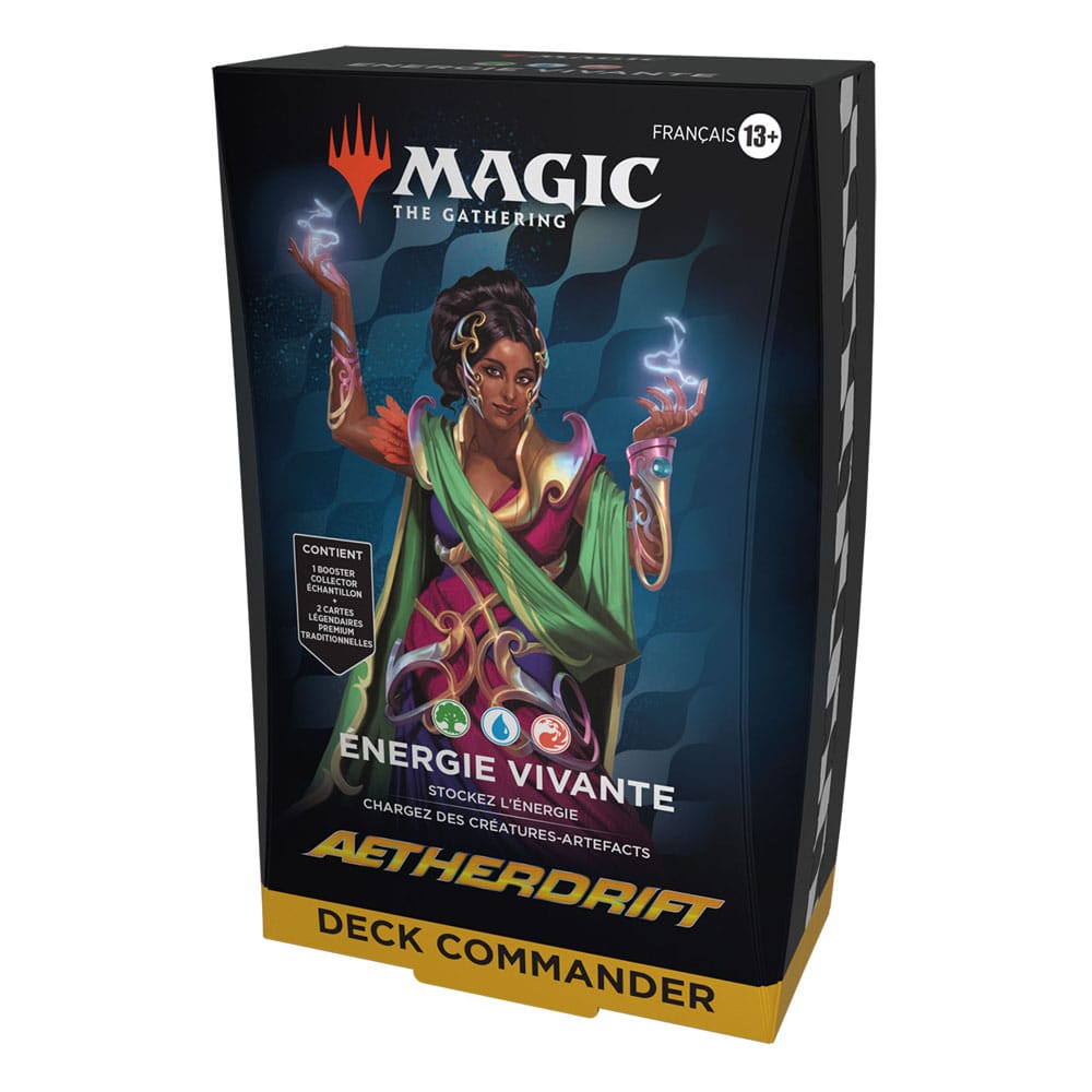 Magic the Gathering Aetherdrift Commander Decks Display (4) french