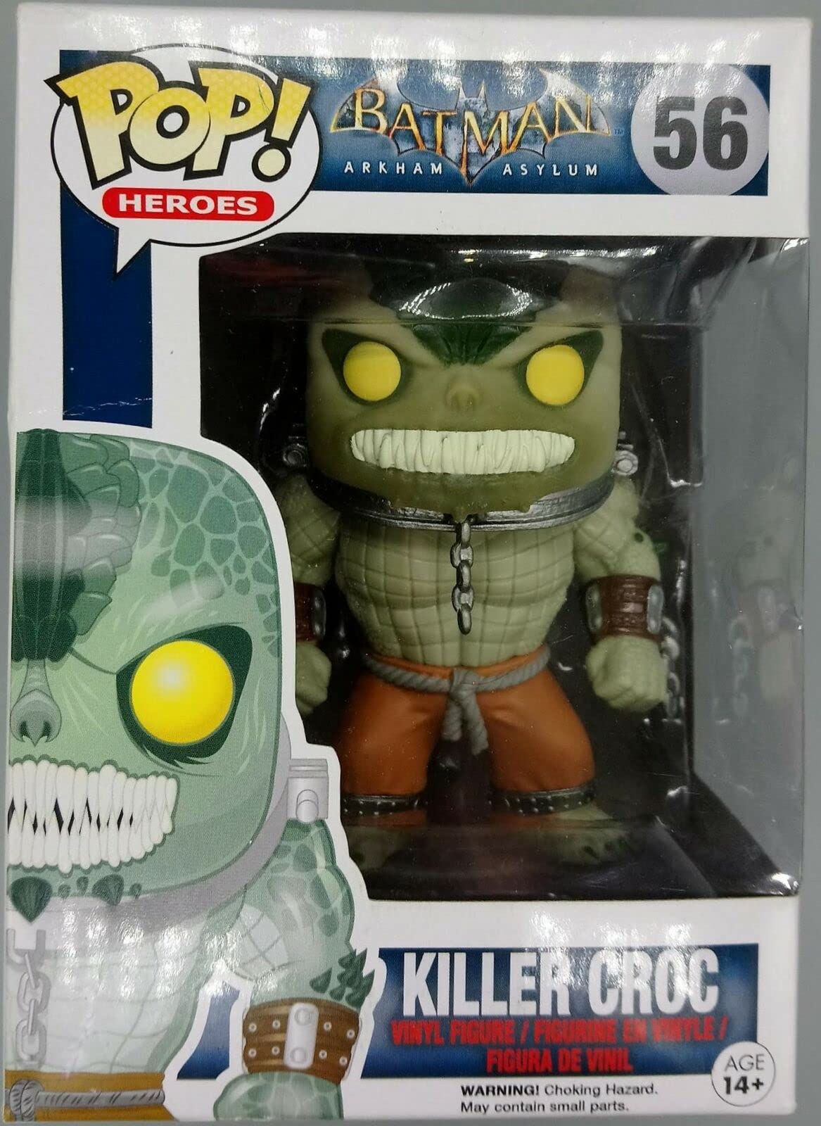56 Killer Croc - DC Batman Arkham Asylum Funko POP