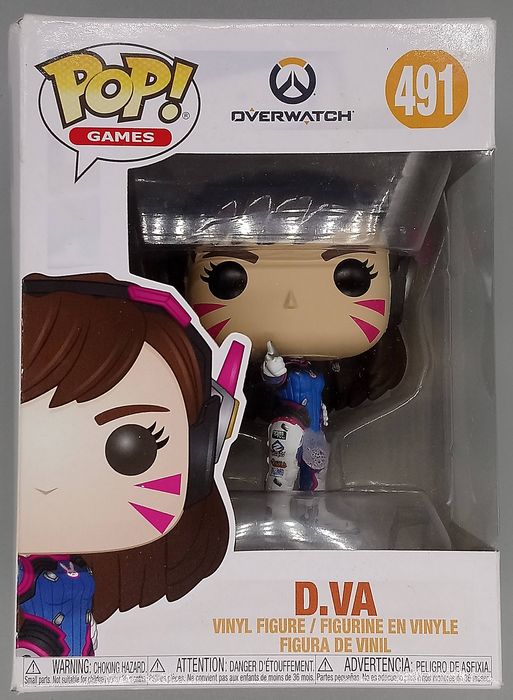 491 D.Va - Overwatch - Box Damaged Funko POP Funko