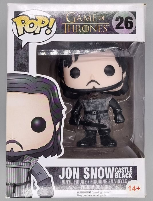 26 Jon Snow (Castle Black) - Game of Thrones - Box Damaged Funko POP Funko