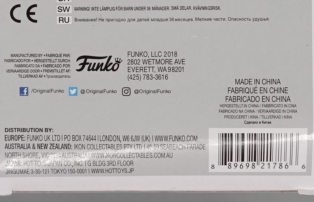 645 Miss Yvonne - Pee-Wee Herman - Box Damaged Funko POP
