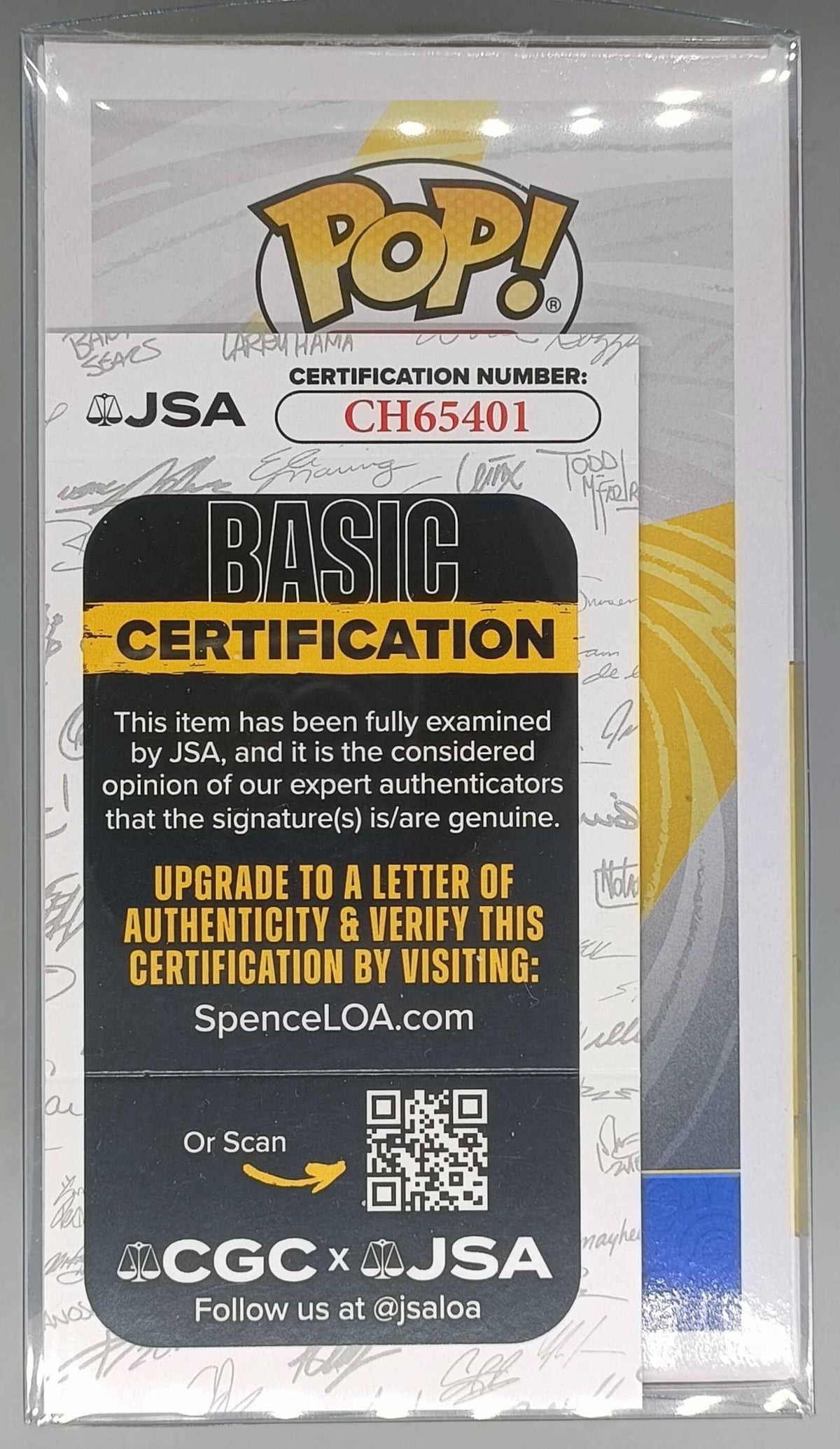 779 Pikachu - Pokemon Signed by Veronica Taylor (Ash) JSA Certification Number: CH65401