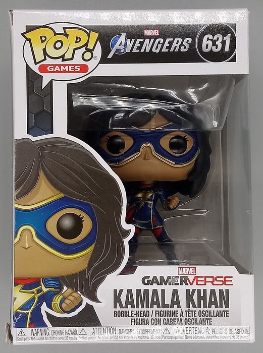 631 Kamala Khan - Marvel Avengers Game - Box Damaged Funko POP Funko