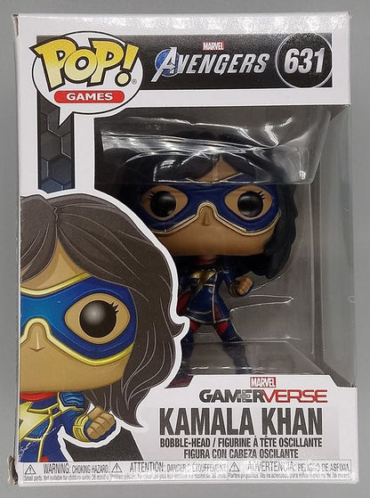 631 Kamala Khan - Marvel Avengers Game - Box Damaged Funko POP Funko