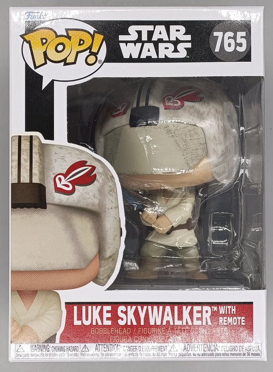 765 Luke Skywalker with Remote - Star Wars Funko POP - Brand New