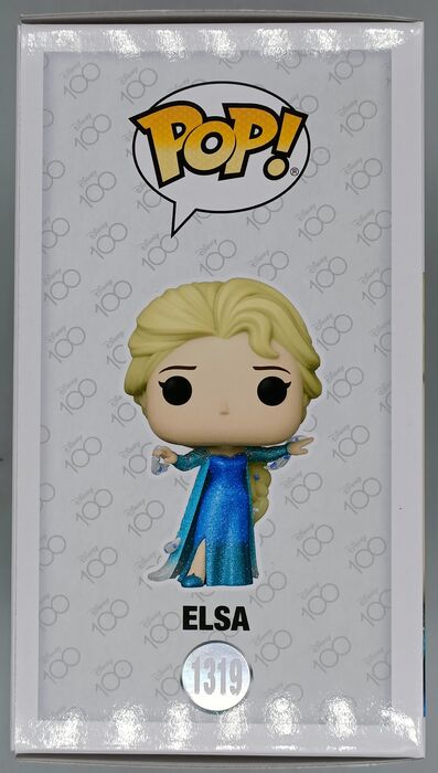1319 Elsa (Mid-Transformation) Diamond Disney 100 Frozen Funko POP