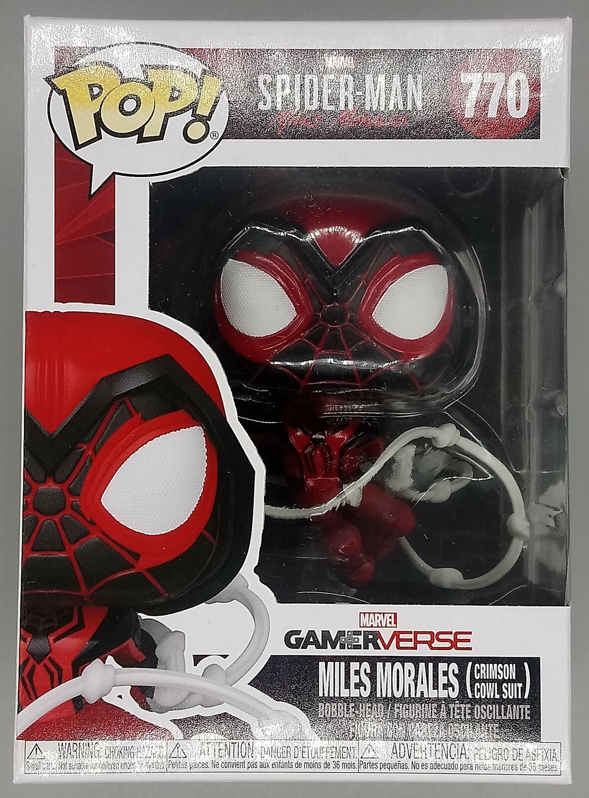 770 Miles Morales (Crimson Cowl Suit) - Spider-Man Funko POP Funko