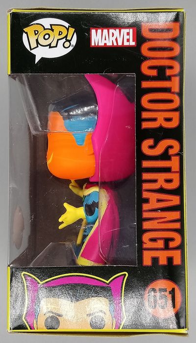 651 Doctor Strange (Blacklight) Marvel - Box damaged Funko POP