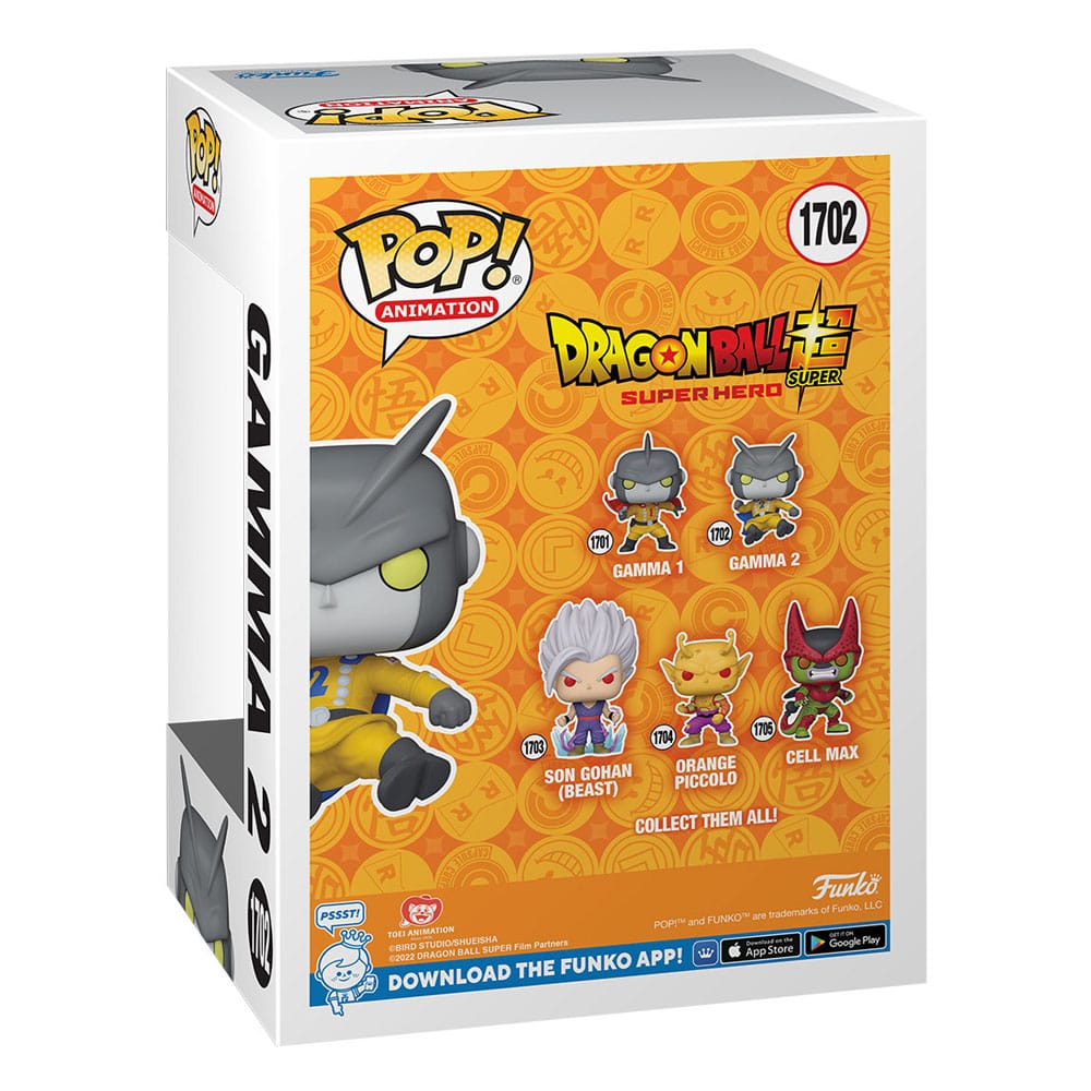 1702 Gamma 2 - Dragon Ball Super: Super Hero Funko POP - Brand New