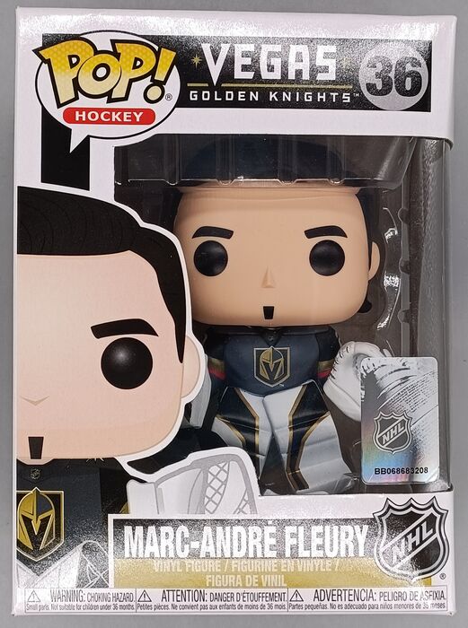 36 Marc-Andre Fleury - NHL Vegas Golden Knights Box Damaged Funko POP