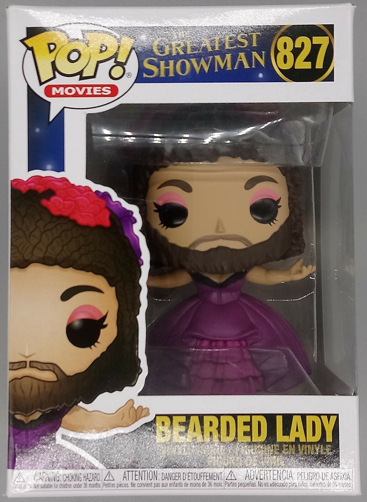 827 Bearded Lady - The Greatest Showman Funko POP