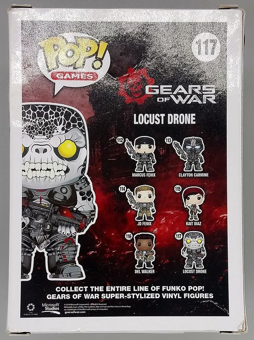 117 Locust Drone - Gears of War - Funko POP - Box Damaged