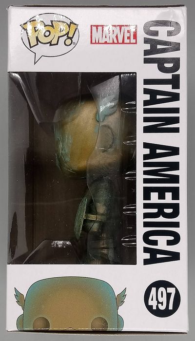 497 Captain America (Patina) - Marvel 80 Years - Box Damaged Funko POP