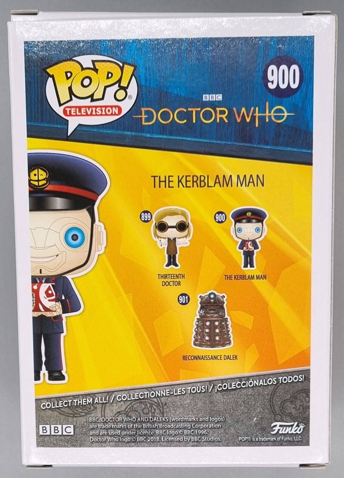 900 The Kerblam Man - Doctor Who Funko POP