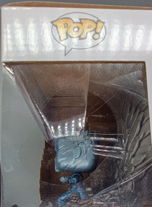 74 Night King (Iron Throne) Deluxe Metallic Game of Box Damaged Funko POP