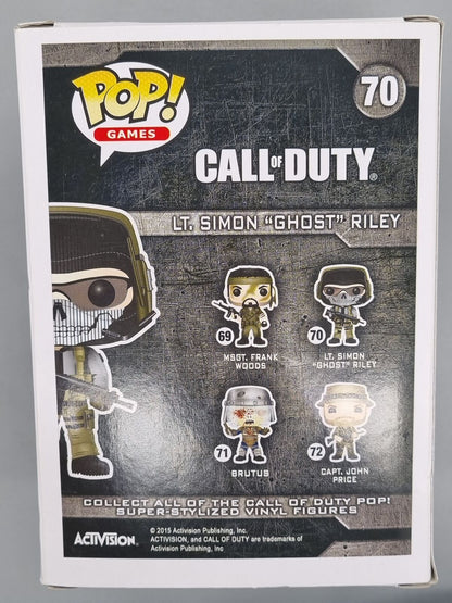 70 Lt. Simon Ghost Riley (Muddy) - Call of Duty Funko POP