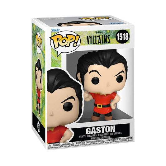 1518 Gaston - Disney Villains - Beauty and the Beast Funko POP PRESALE Funko