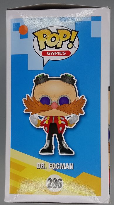 286 Dr. Eggman - Sonic The Hedgehog - Box Damaged Funko POP