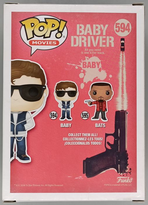 594 Baby - Baby Driver - Box Damaged Funko POP