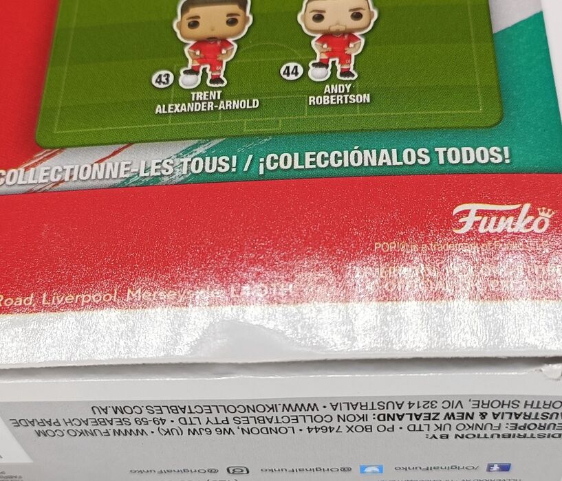 41 Mohamed Salah - Liverpool FC - Football Box Damaged Funko POP