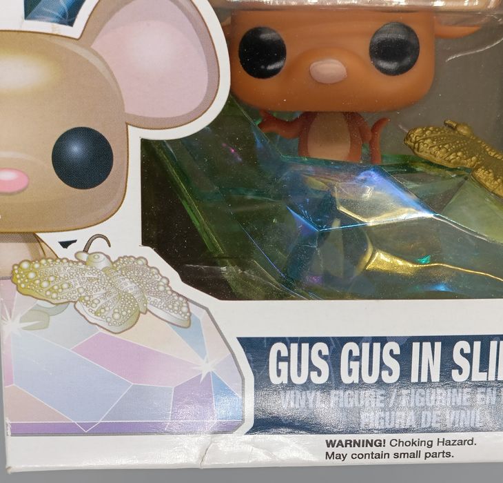 139 Gus Gus in Slipper - Disney Cinderella Box Damaged Funko POP