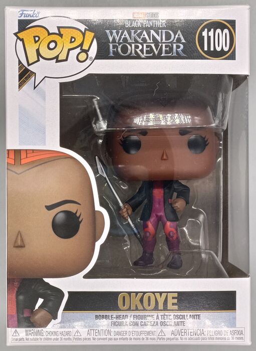 1100 Okoye - Marvel Wakanda Forever Funko POP