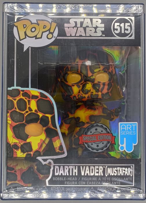 515 Darth Vader (Mustafar) - Art Series - Star Wars Funko POP